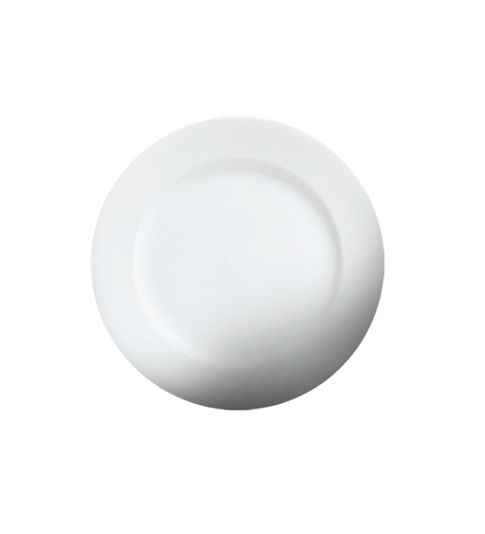 Cameo 210-121 Imperial White 12" Rim Plate (12pcs)