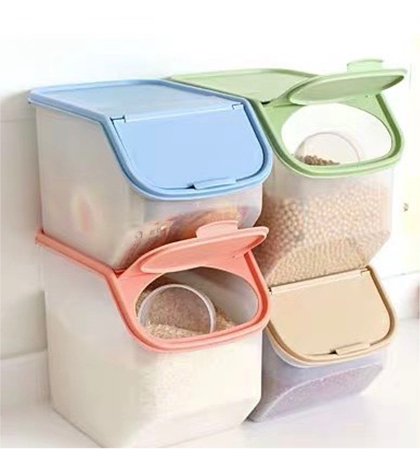 Milk Tea Storage Bin with Lid (5 L)